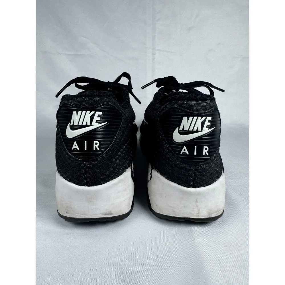 Nike Air Max 90 Ultra BR Plus 810170-002 Men 12 Sneaker Black Volt Running Shoes